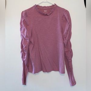 Anthropologie Maeve Puff Sleeve long sleeve top